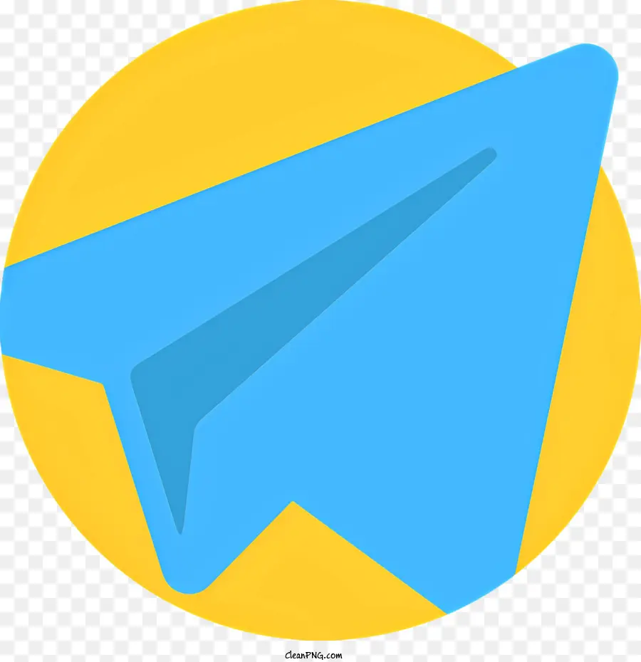 Telegrama Logotipo，Paper Airplane PNG