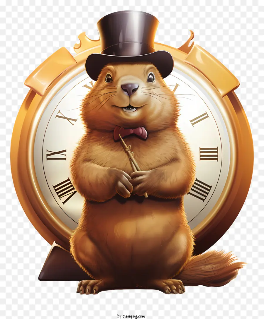 El Día De La Marmota，De La Marmota PNG