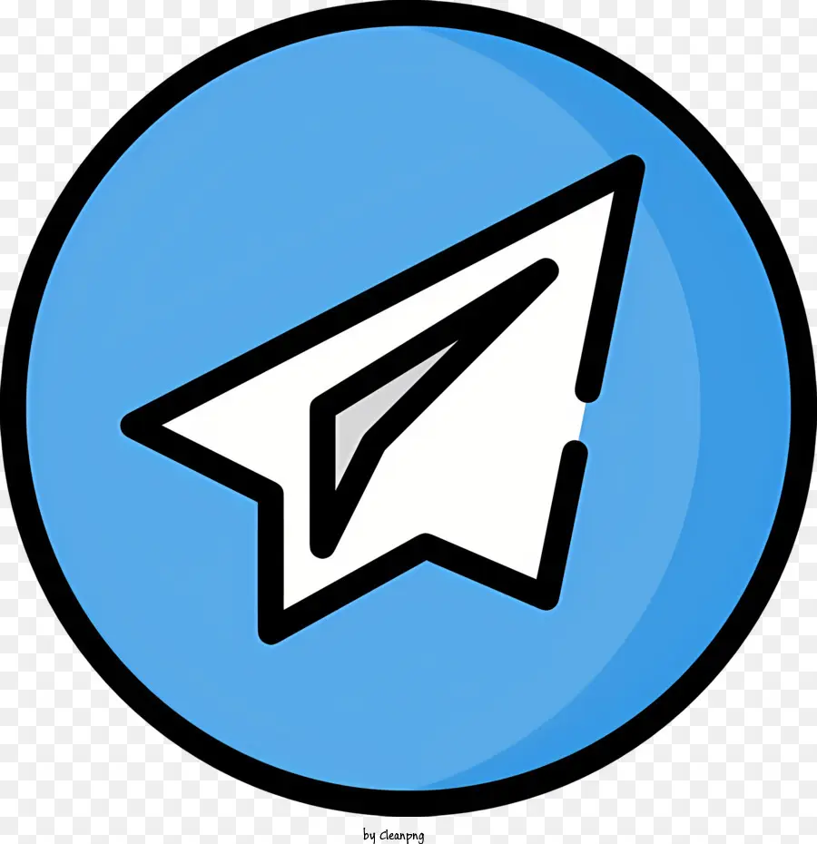 Telegrama Logotipo，However PNG