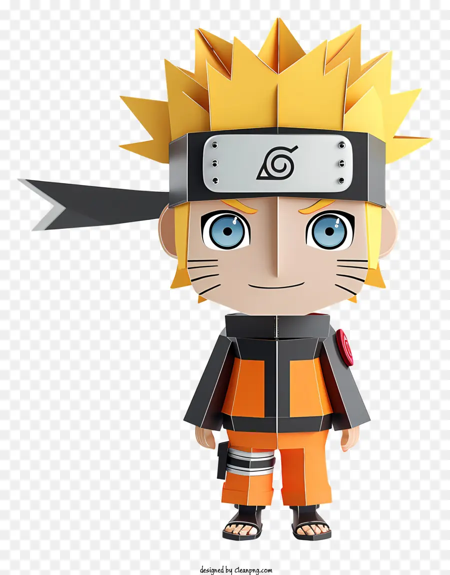 Naruto，Hombre Con Ojos Azules PNG