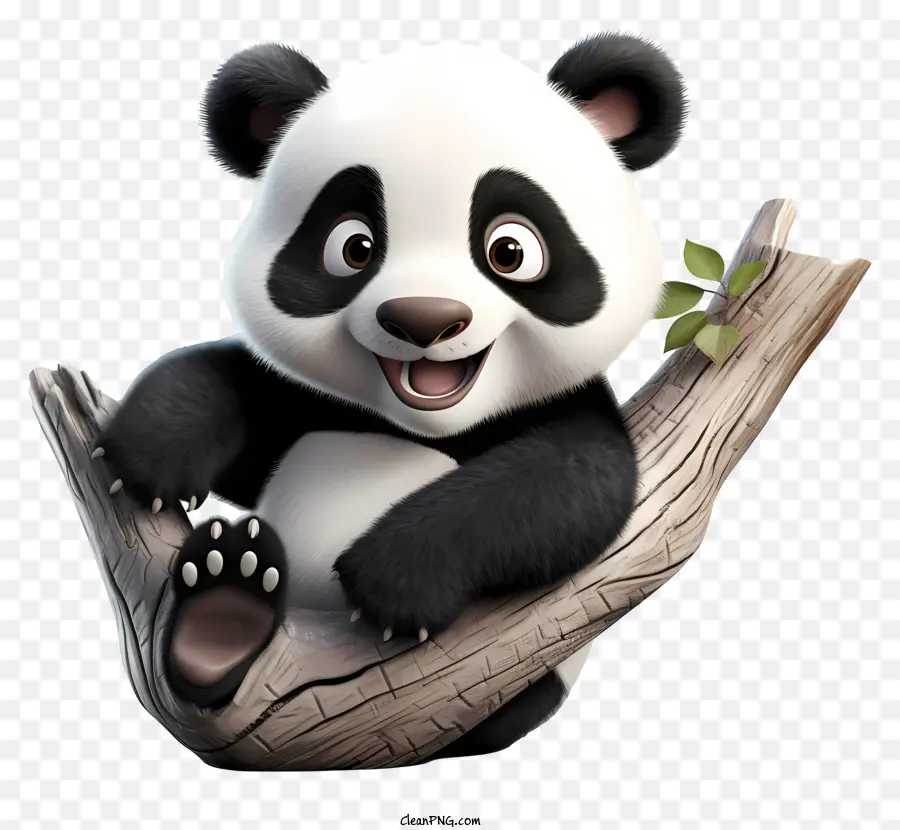 Día De Panda，Panda De Dibujos Animados PNG