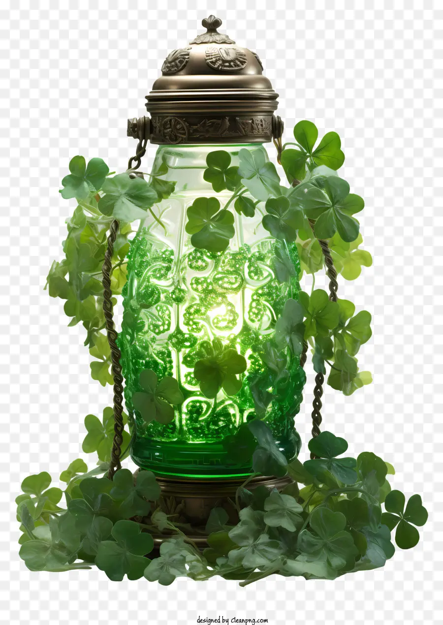 St Patrick Lantern，Linterna De Cristal PNG