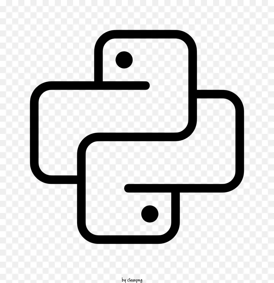 Python Logotipo，Fotografía En Blanco Y Negro PNG