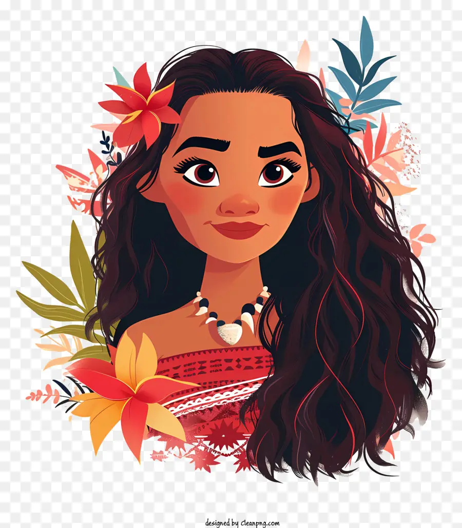 Moana，Mujer Joven PNG