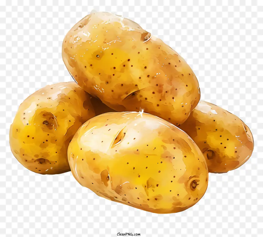 Patatas，Papas Al Horno PNG