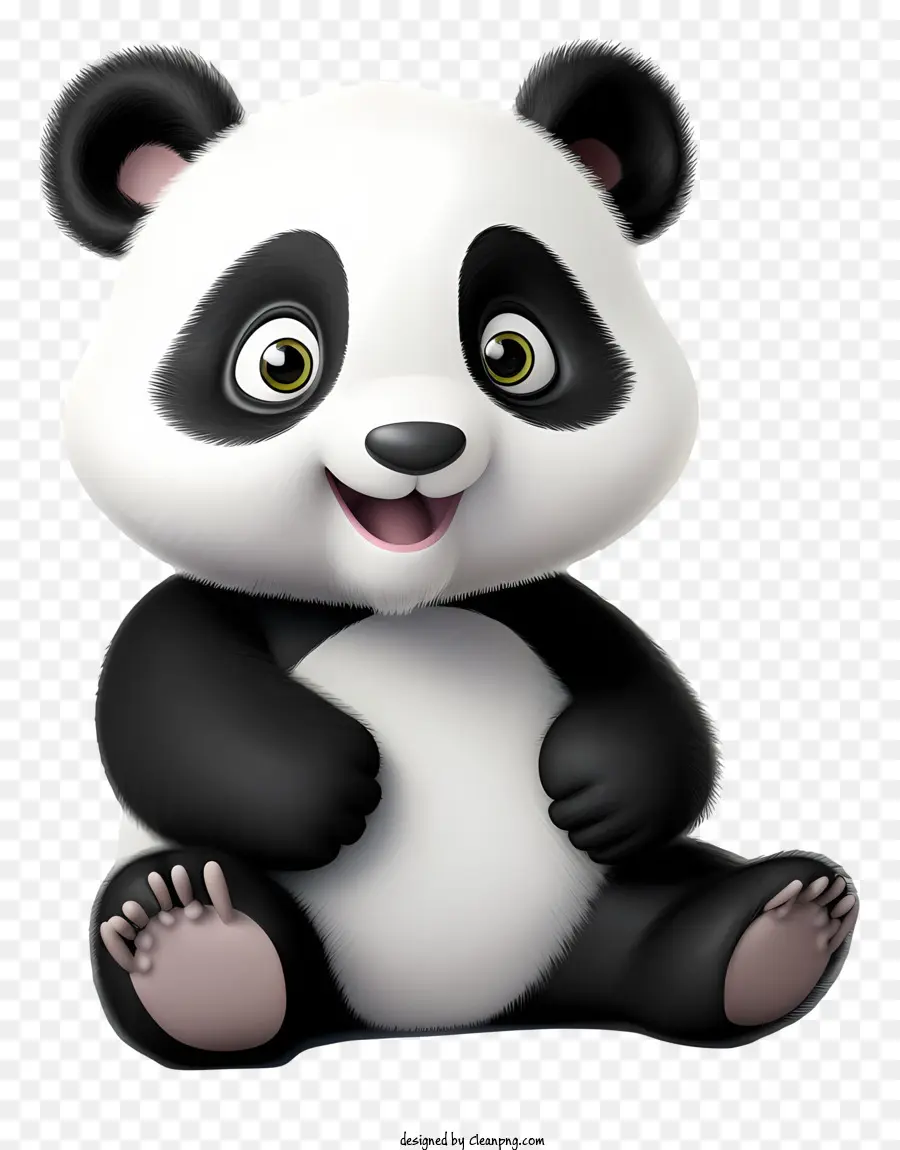 Día Del Panda，Panda De Dibujos Animados PNG