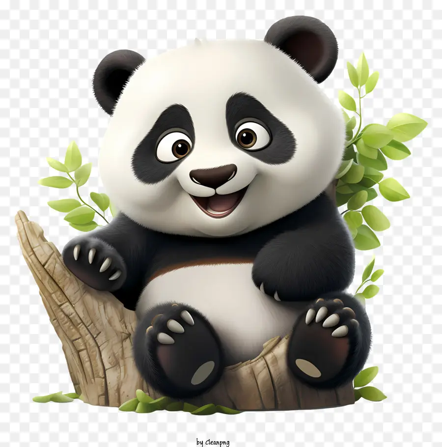 Día De Panda，Lindo Oso Panda PNG