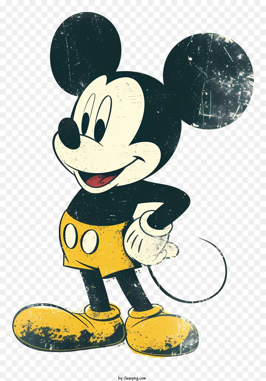 Mickey Mouse，De Dibujos Animados Del Ratón PNG