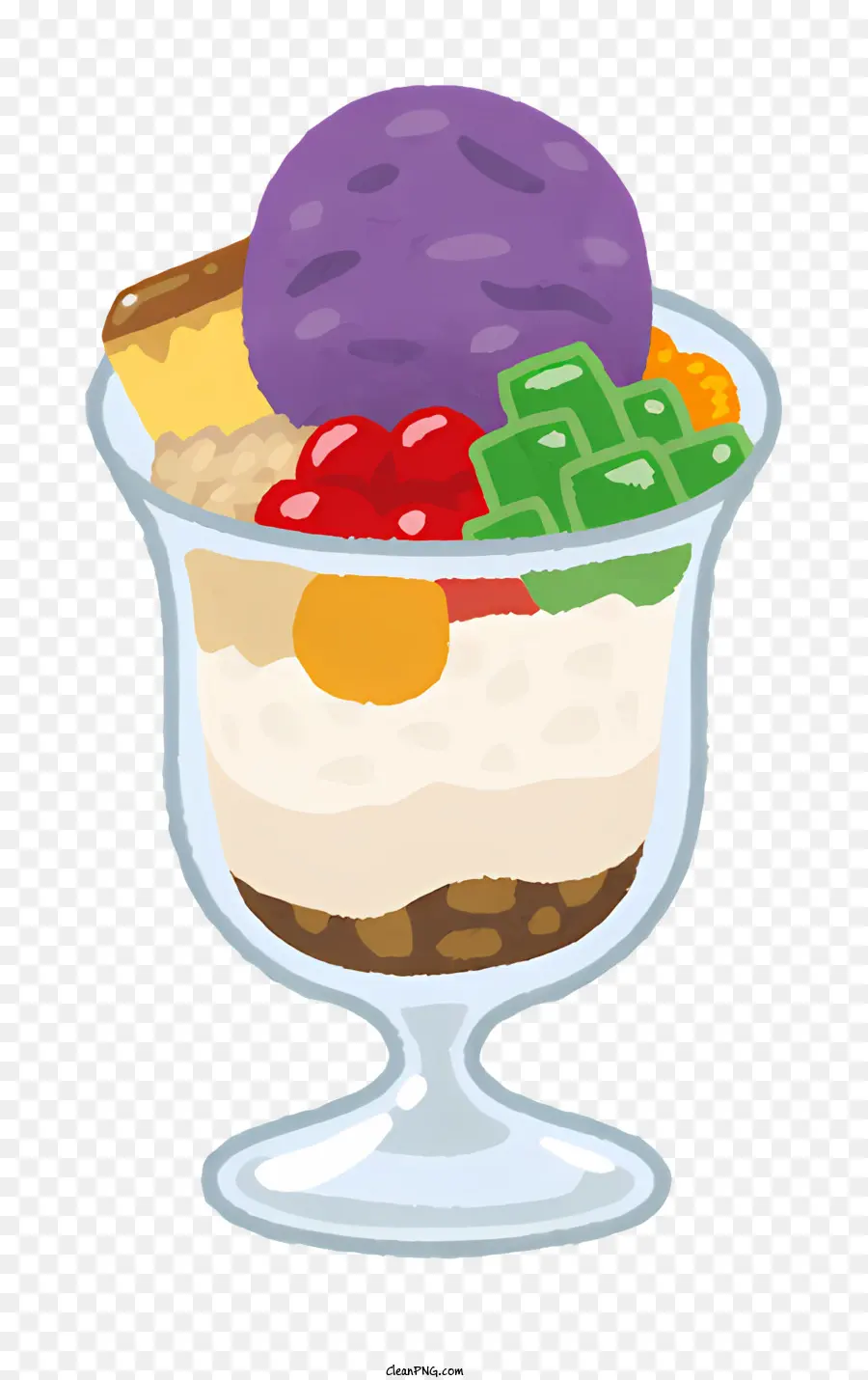 Elementos Alimentarios，Halo Halo PNG