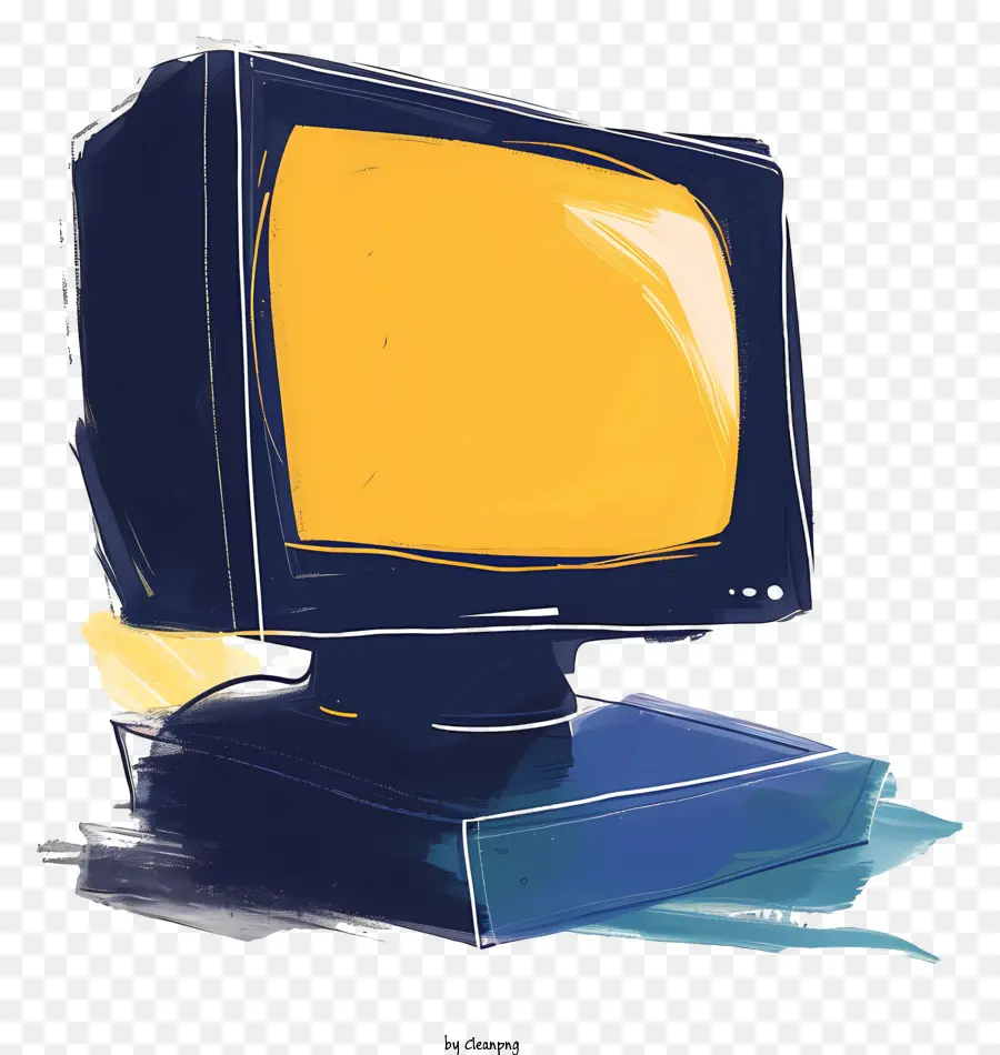 Monitor De La Computadora，La Televisión PNG