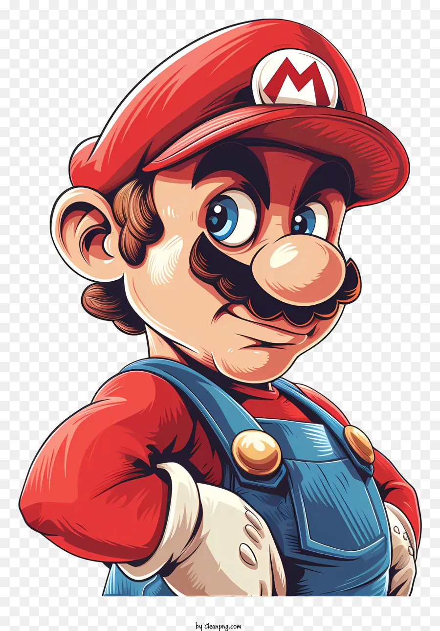 Mario，Tapa Roja PNG