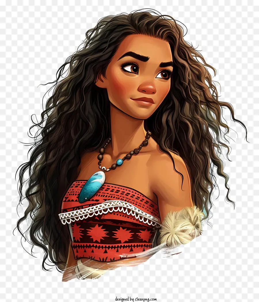 Moana，Mujer Joven PNG