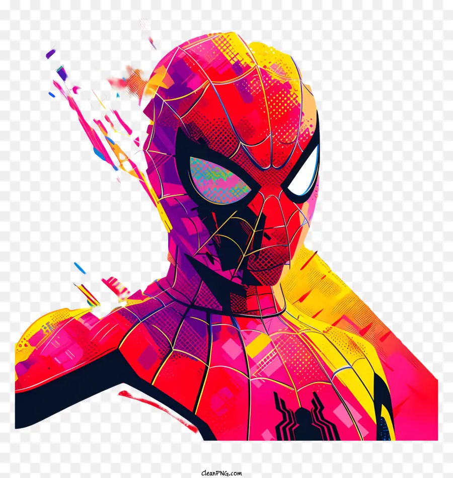 Hombre Araña，Superhéroe Colorido PNG