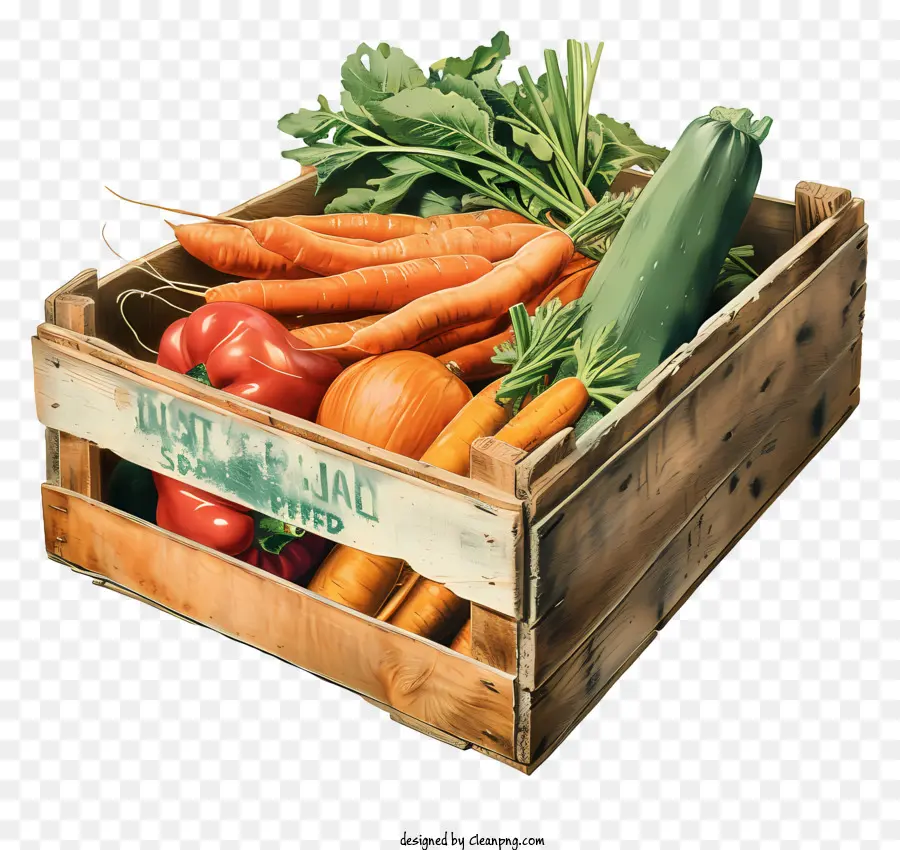 Caja Vegetal，Caja De Madera PNG