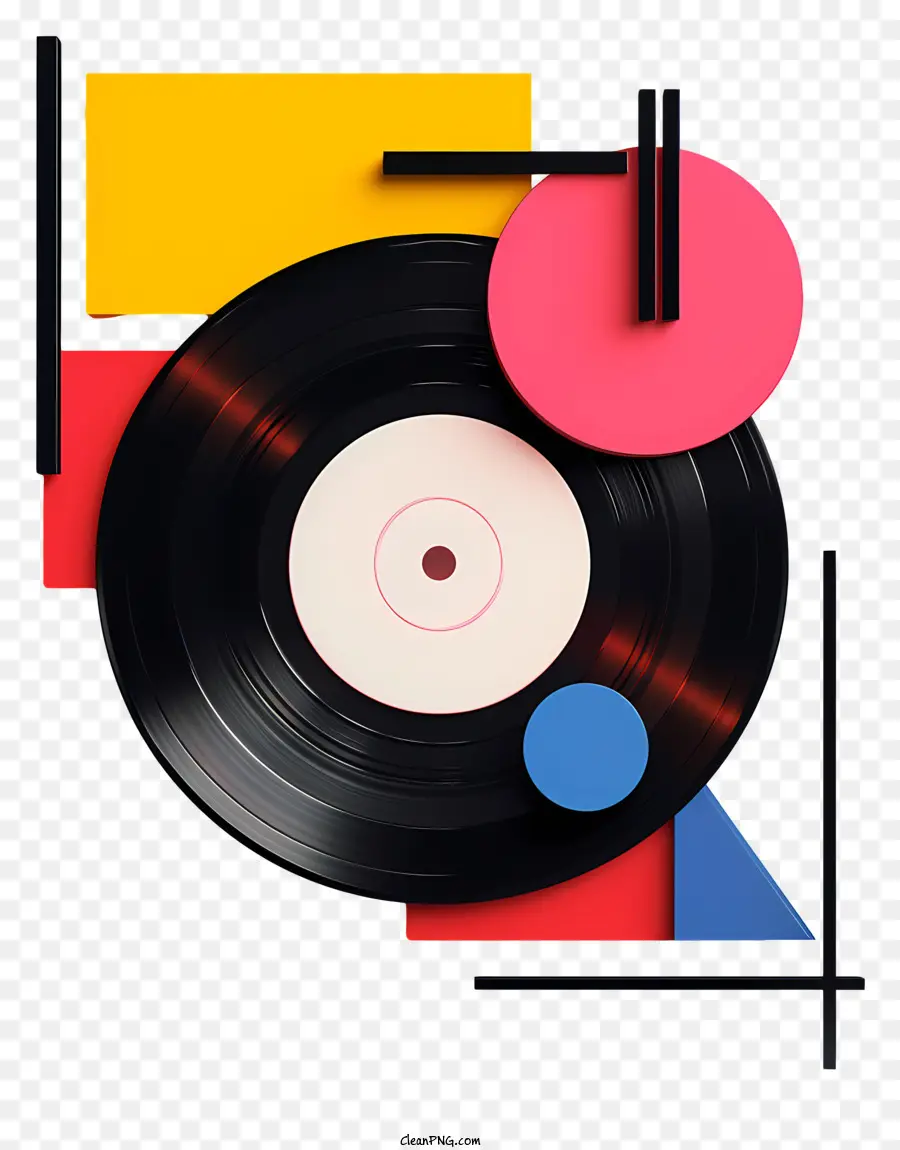 Disco De Vinilo，Tocadiscos PNG