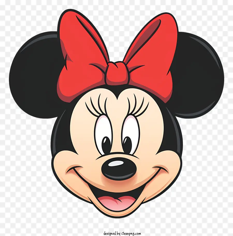 Minnie Mouse，Arco Rojo PNG