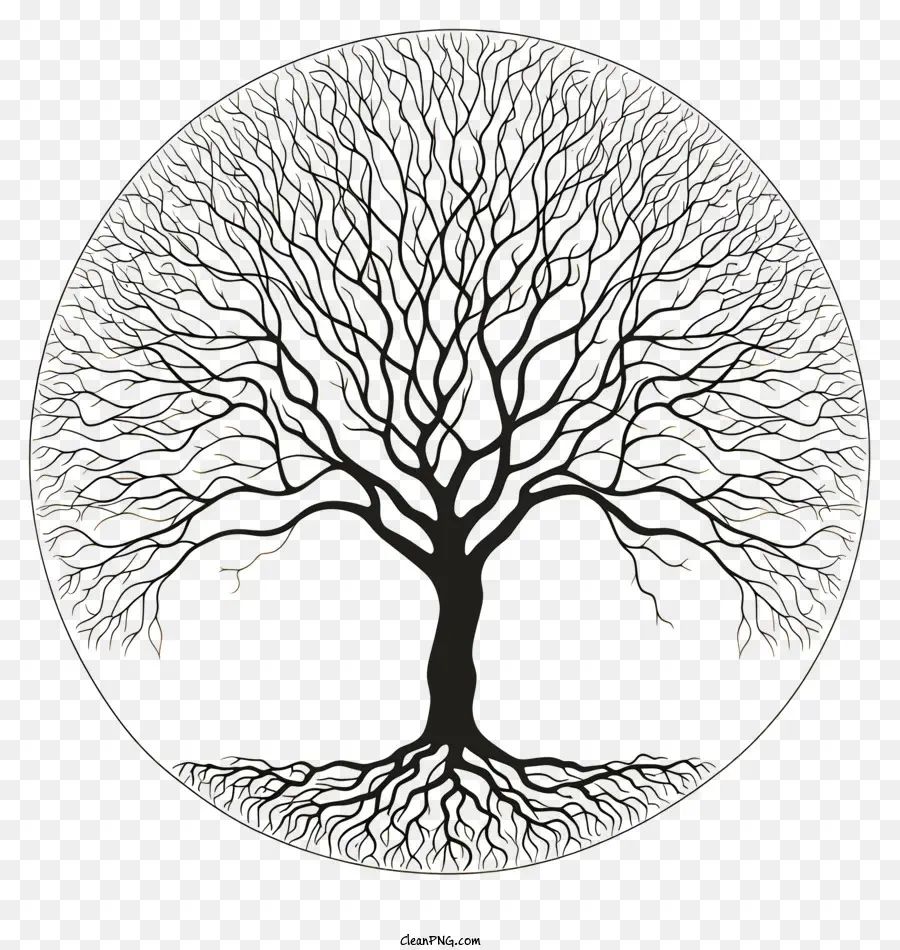 árbol De La Vida，Tronco Grueso PNG