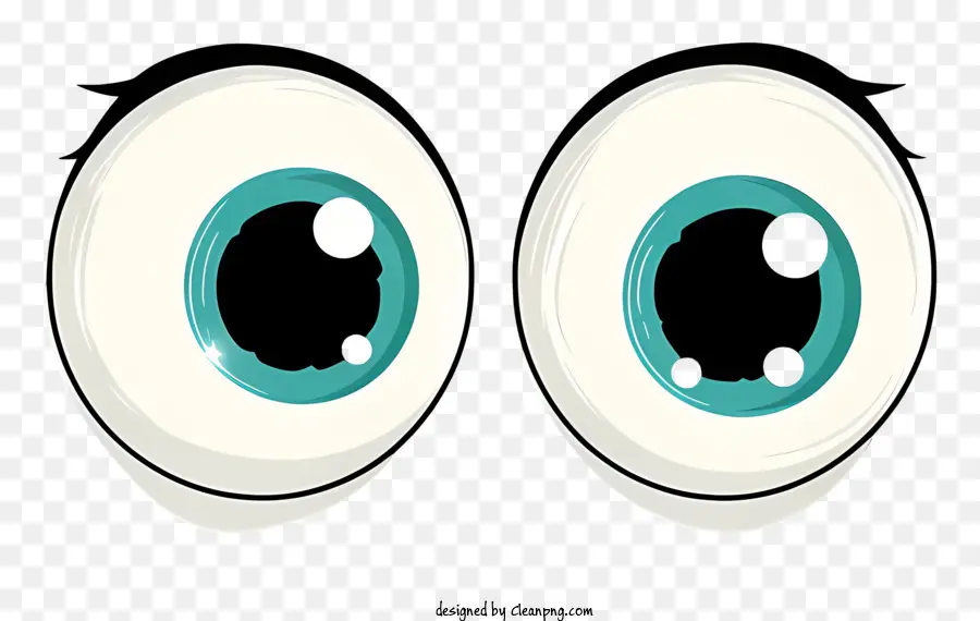 Lindos Ojos，De Dibujos Animados De Ojos PNG