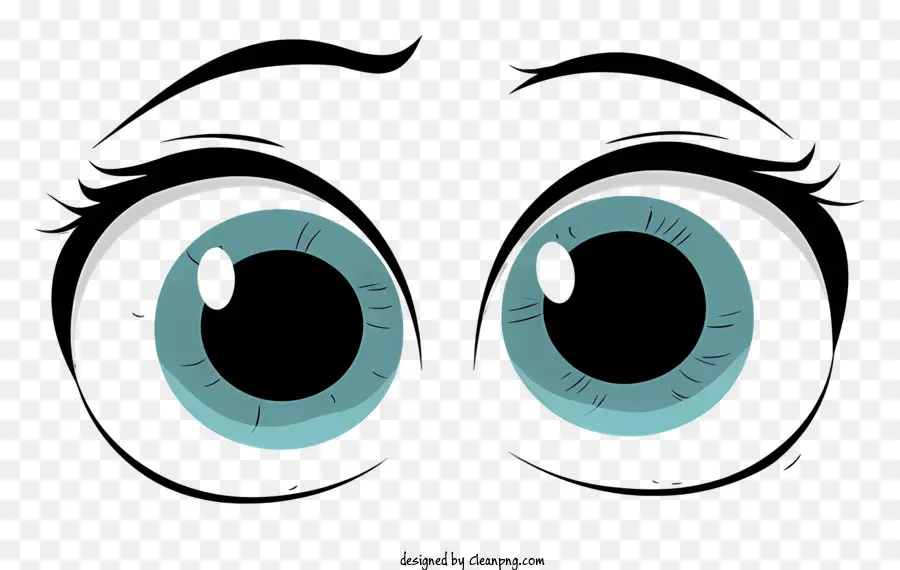 Lindos Ojos，De Dibujos Animados De Ojos PNG