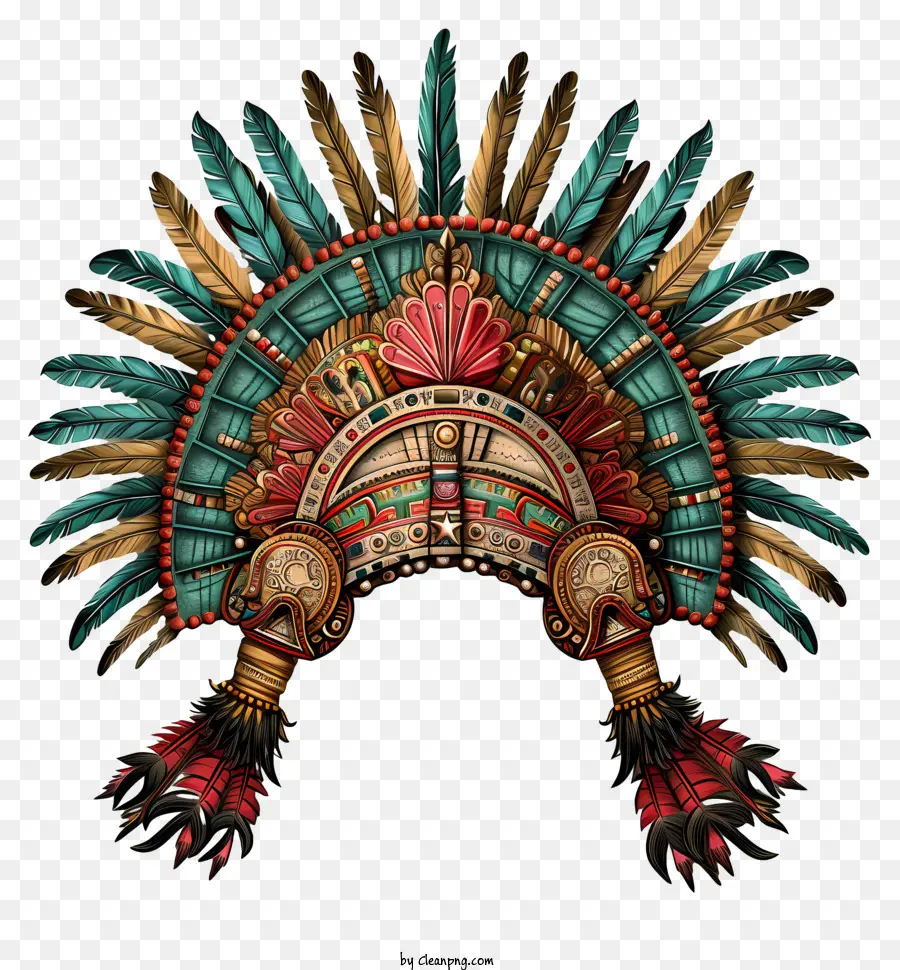 Tnowear Inca Empire，Tocado Azteca PNG