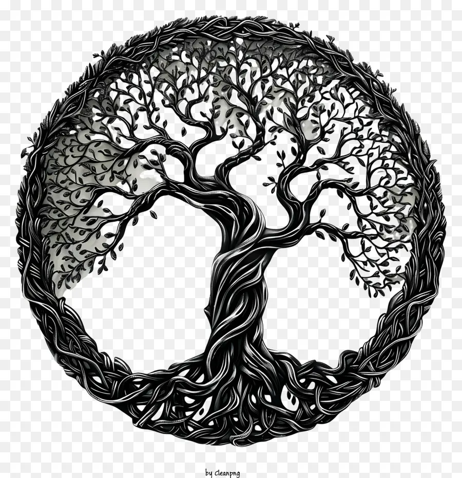 árbol De La Vida，Oscuro árbol PNG