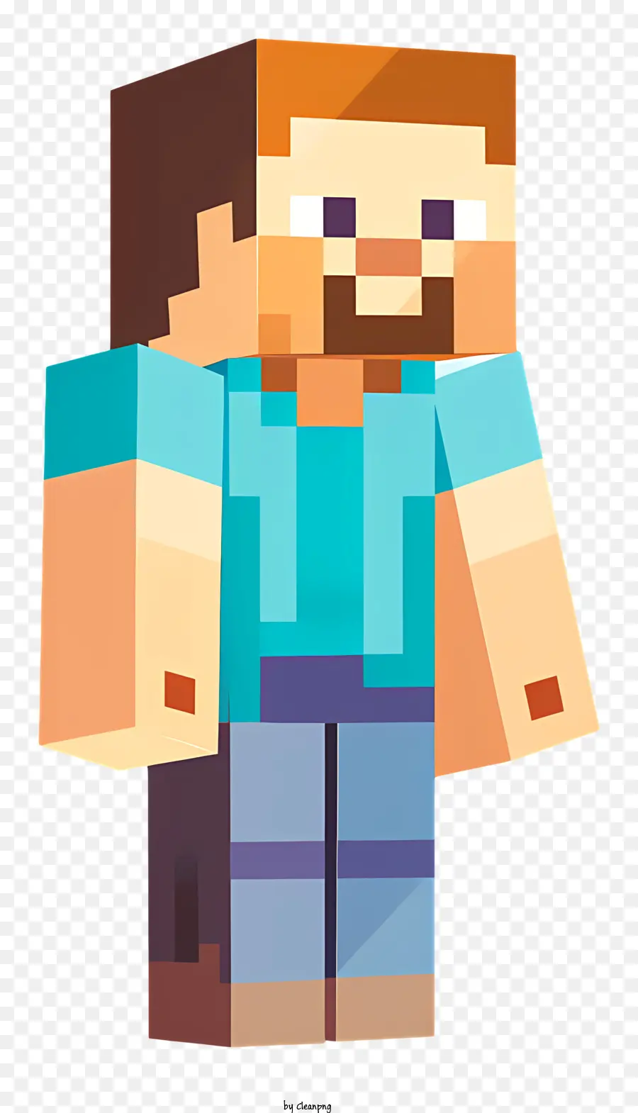 Minecraft，Individuo Sonriente PNG