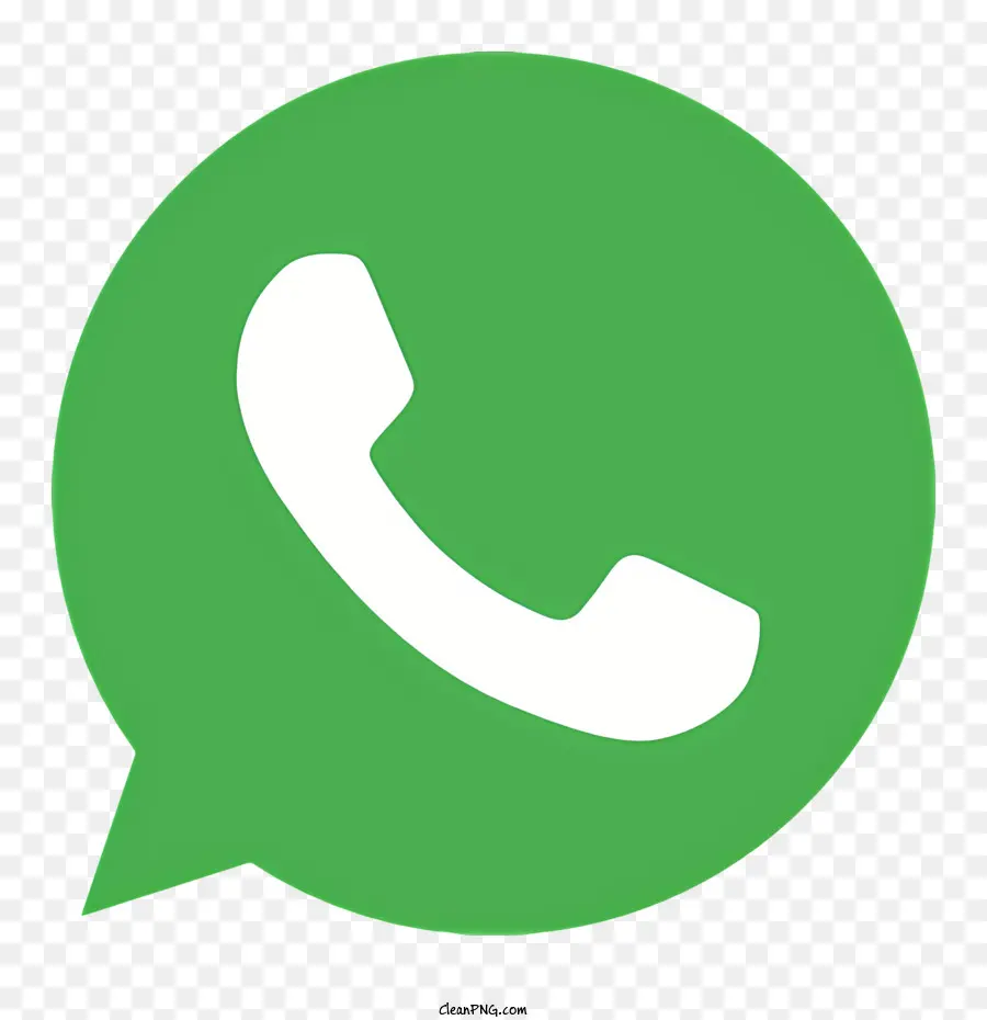 Logotipo De Whatsapp，Círculo Verde PNG