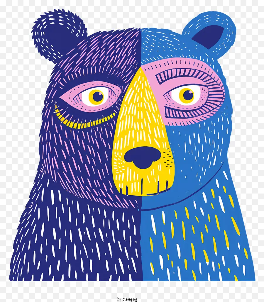 Oso Azul，Oso PNG