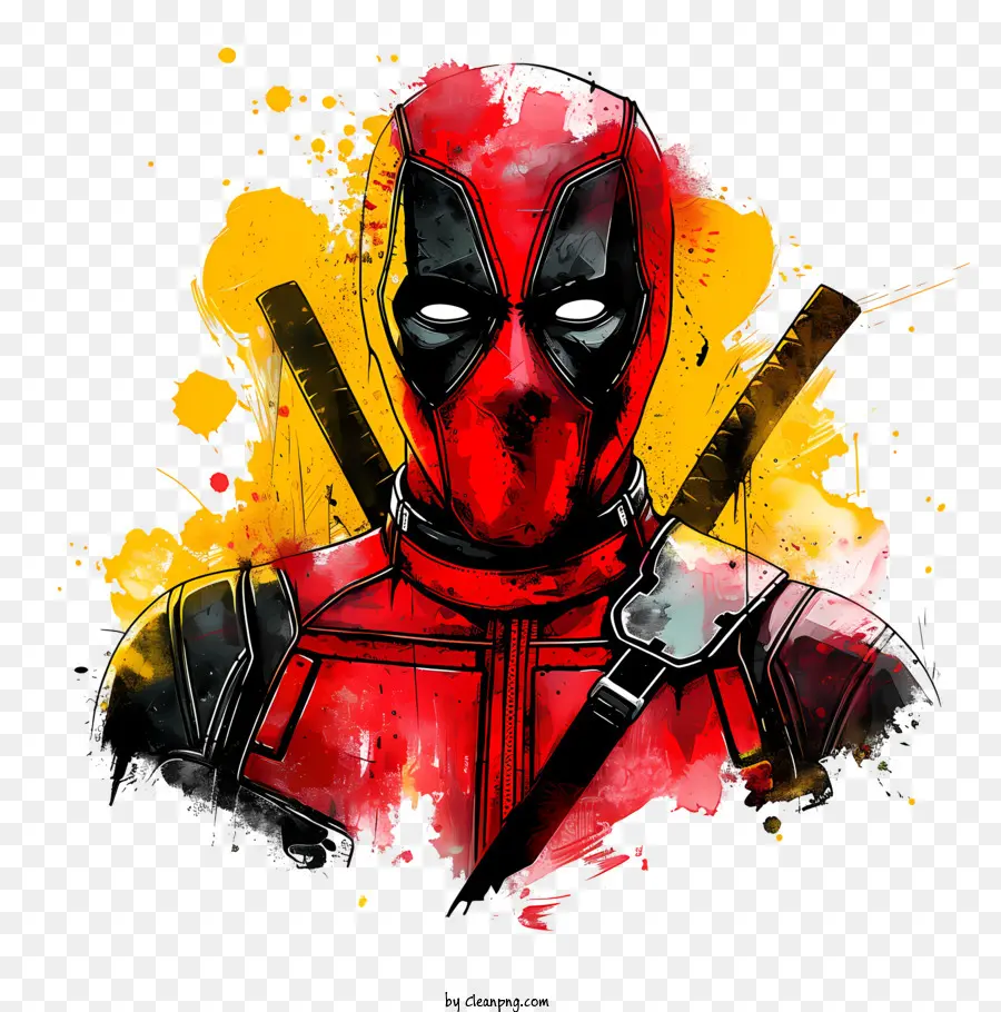 Dead Pool，Personaje Enmascarado PNG