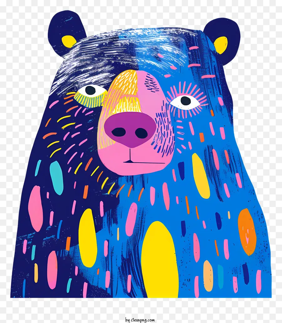 Oso Azul，El Oso Negro PNG