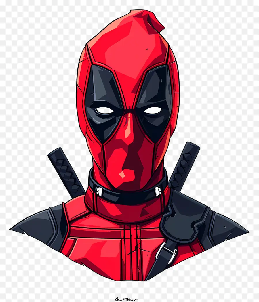 Deadpool，Traje Rojo PNG