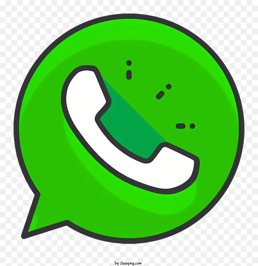 Logotipo De Whatsapp，Mensajería PNG