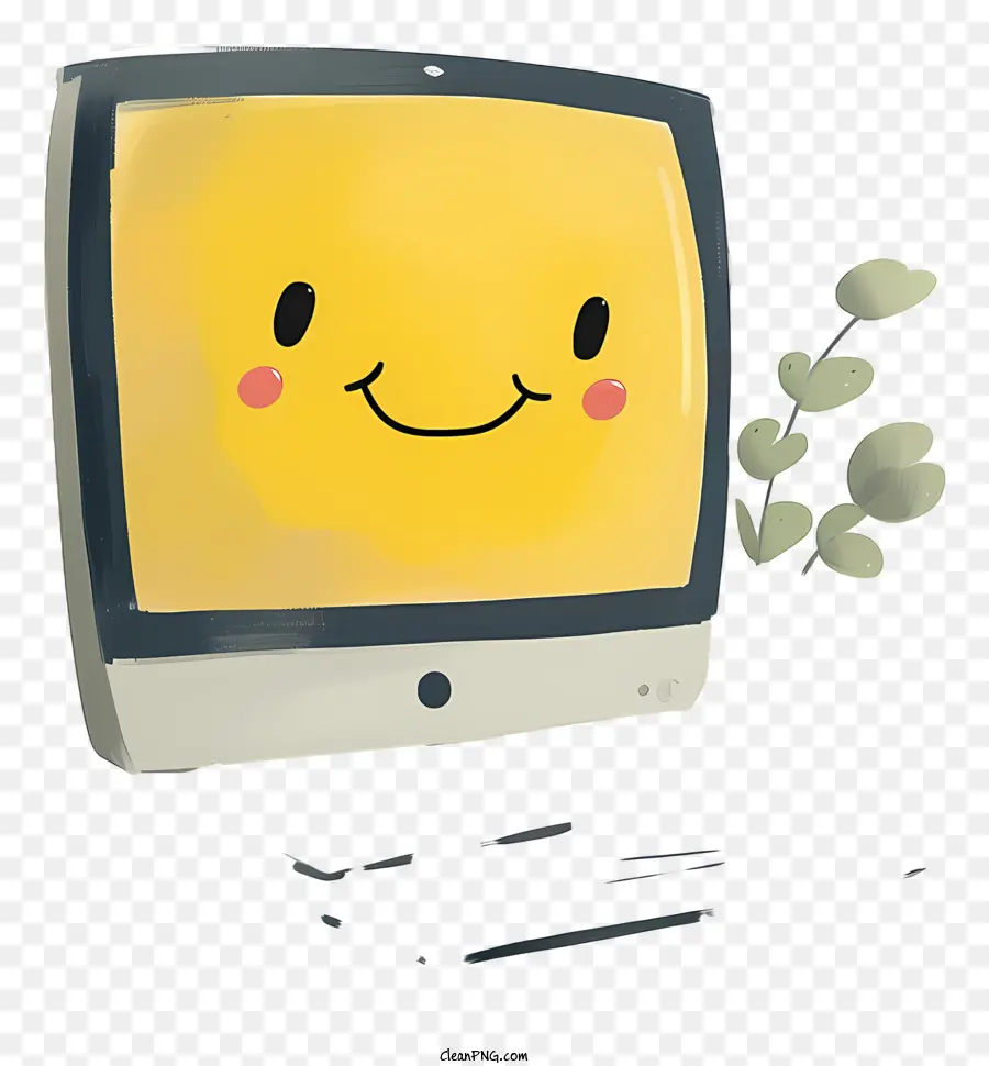 Computadora Sonriente，Pantalla PNG