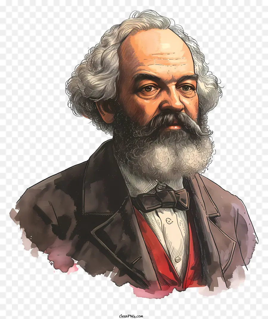 Karl Marx，Anciano PNG