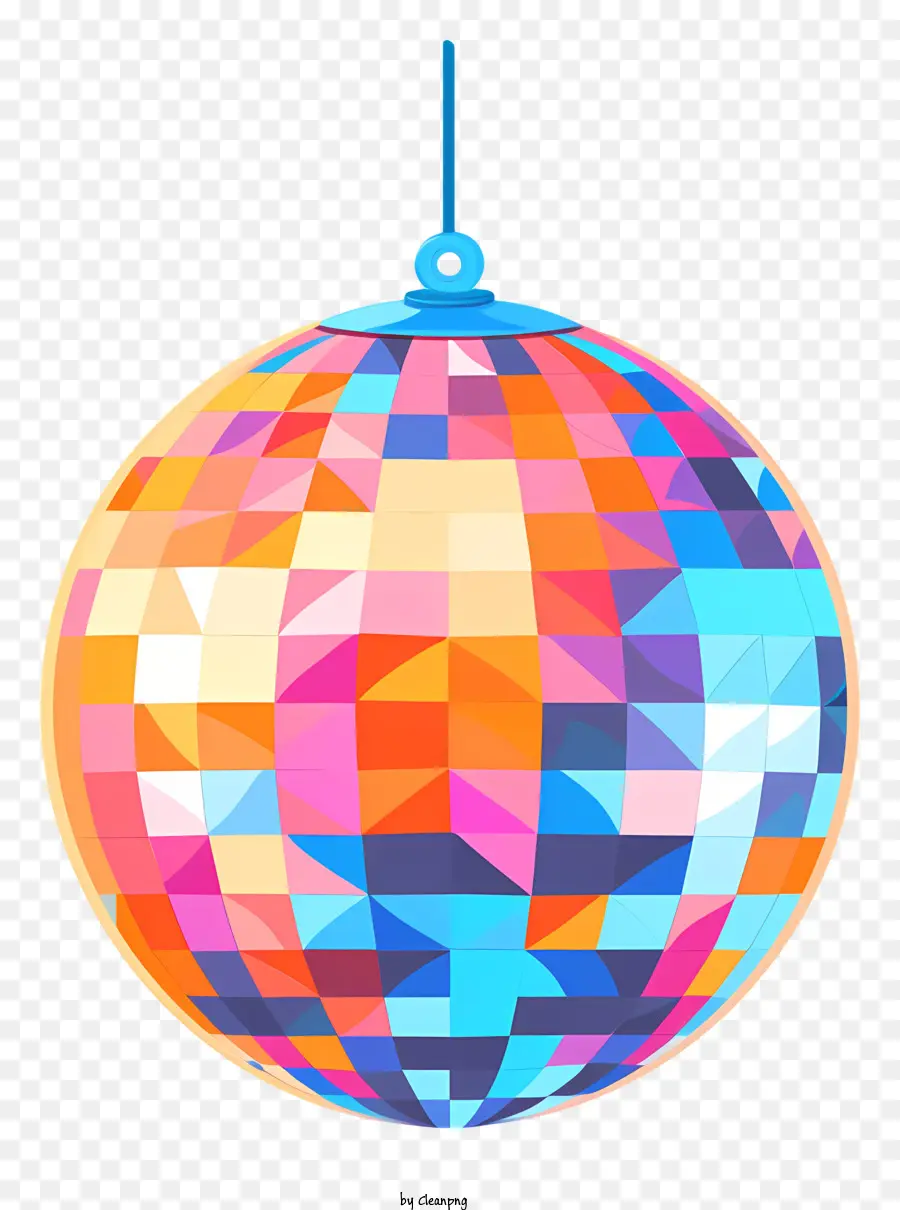 La Bola De Discoteca，Retro PNG