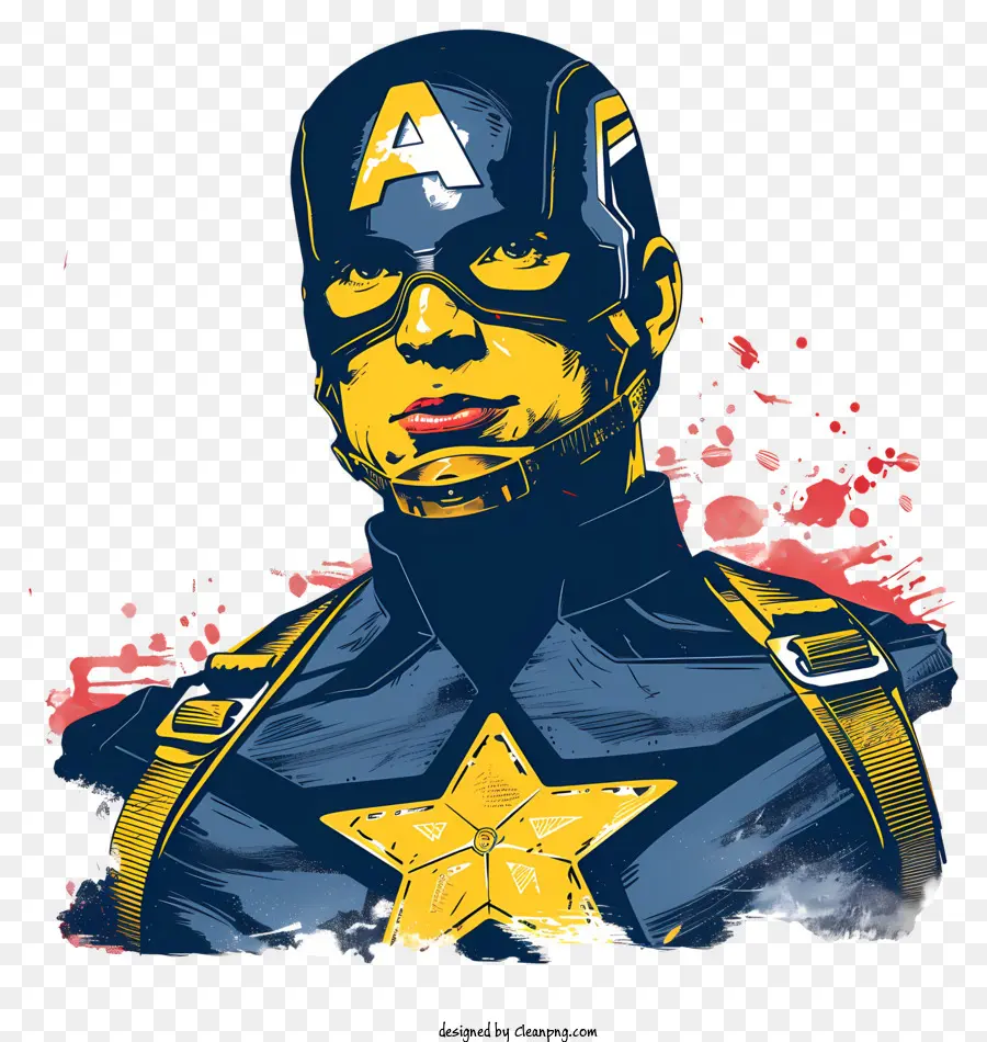 Capitán América，Superhéroe PNG