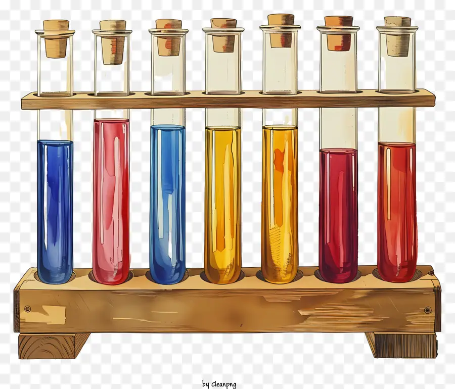 Tubos De Ensayo，Laboratorio De Química PNG