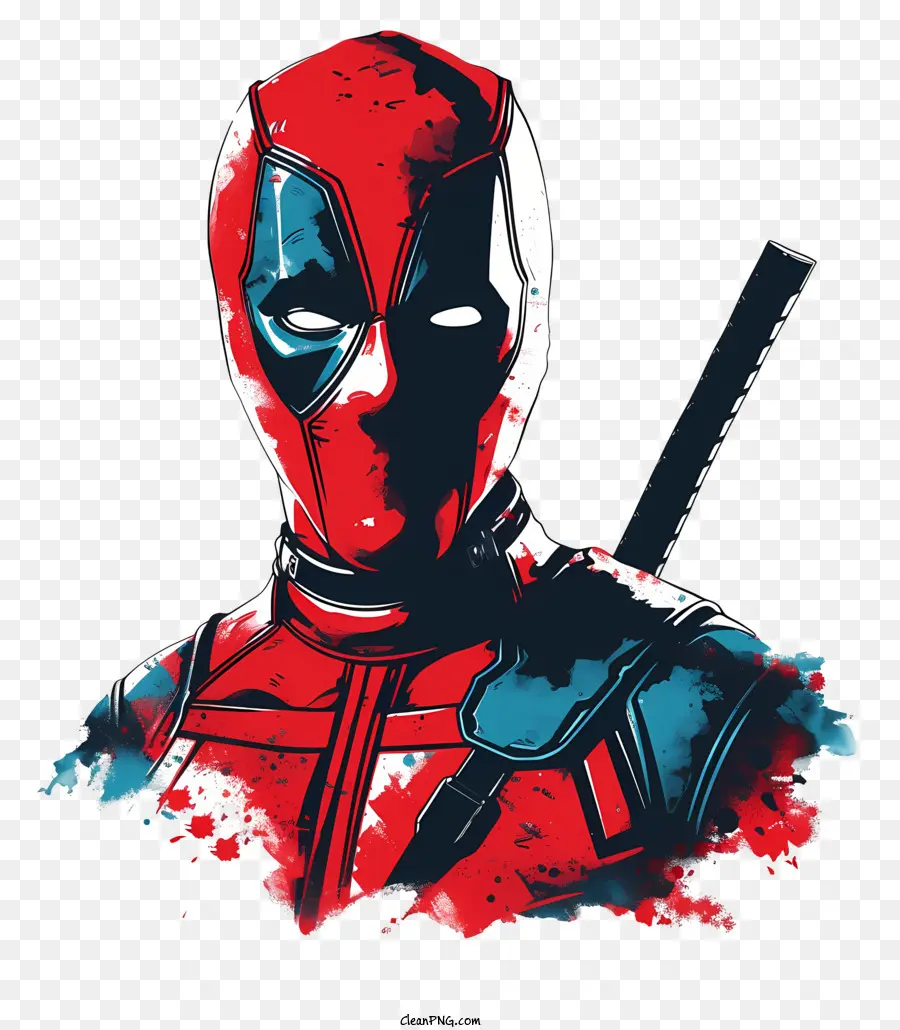 Deadpool PNG - Deadpool Disfraz De Deadpool Espada ilustración transparente