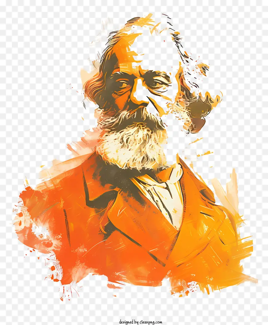 Karl Marx，La Pintura De Retratos PNG