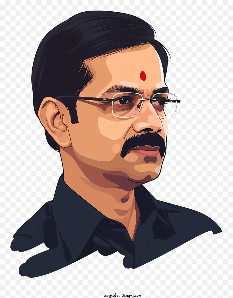 Arvind Kejriwal，Hombre PNG