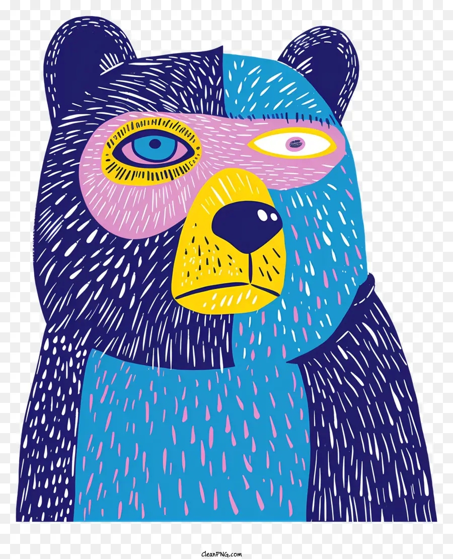 Oso Azul，Oso PNG