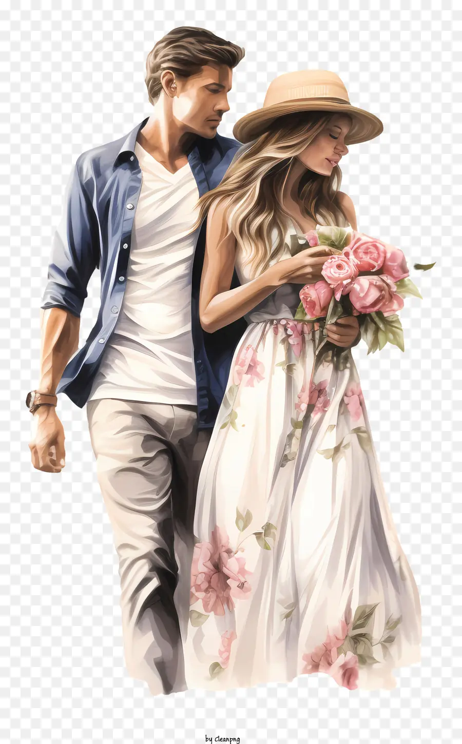 Parejas Romanticas，Pareja PNG