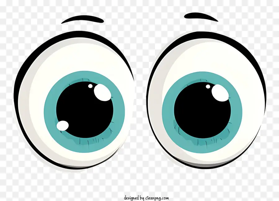 Lindos Ojos，De Dibujos Animados De Ojos PNG