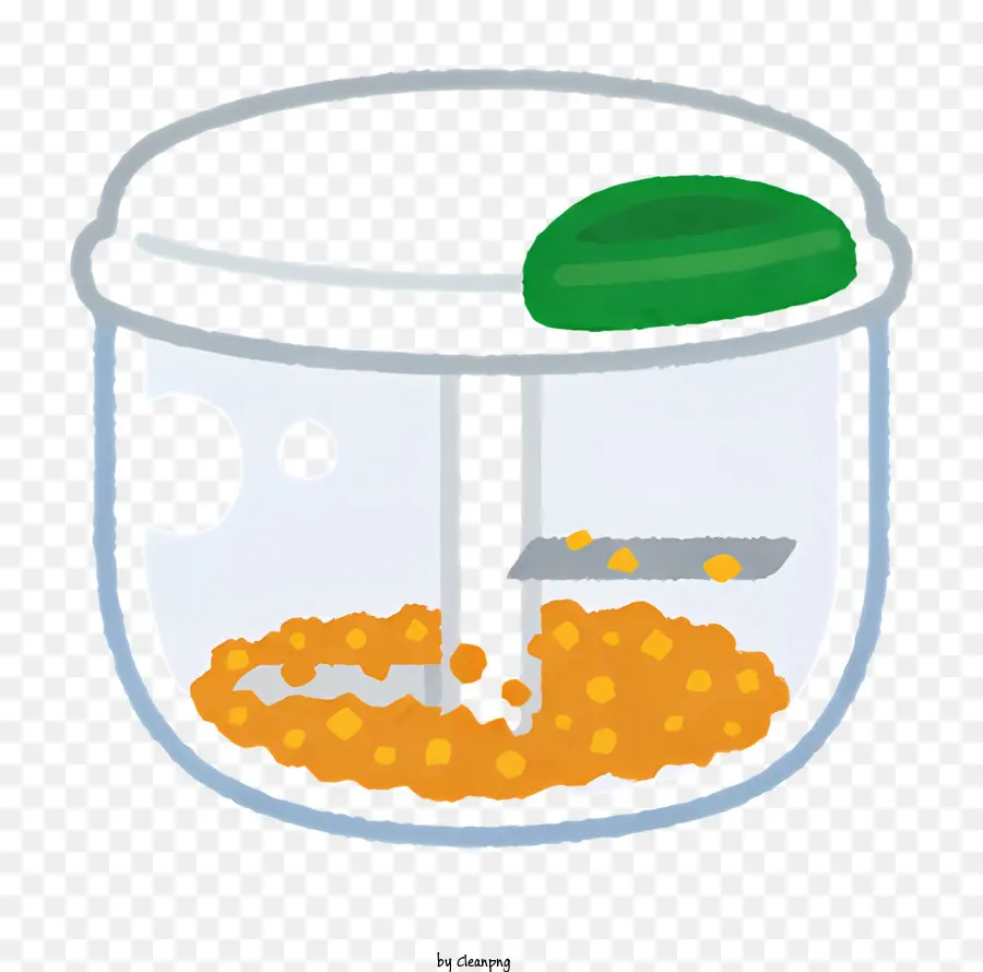 Elementos De Cocina，Recipiente De Plástico Transparente PNG