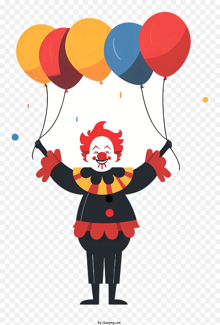 Payaso Con Globos，Globos PNG