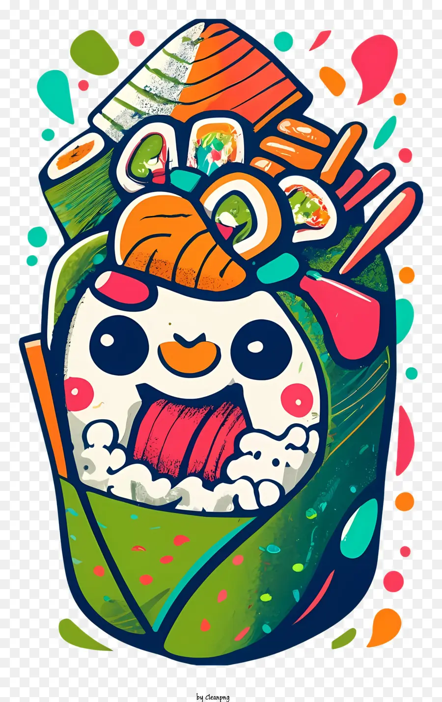 Payaso Con Globos，Personaje De Dibujos Animados PNG