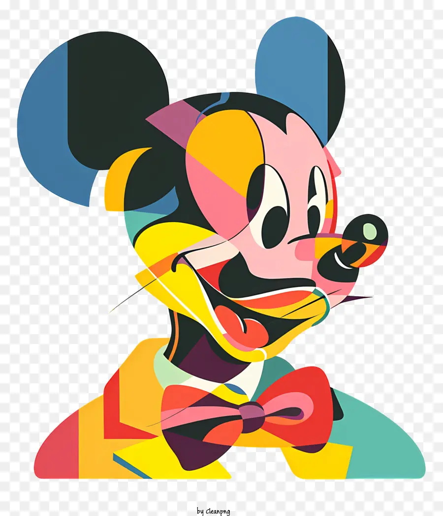 Mickey Mouse，En Blanco Y Negro PNG