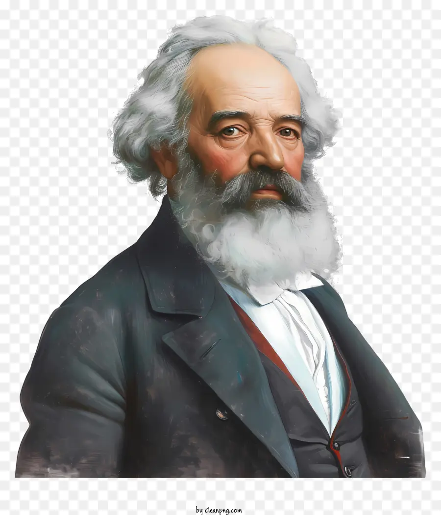 Carlos Marx，Retrato PNG