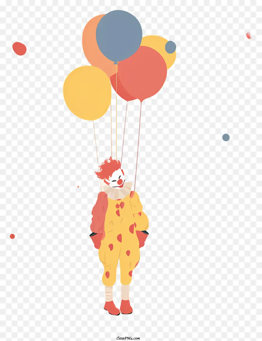 Payaso Con Globos，Globos PNG