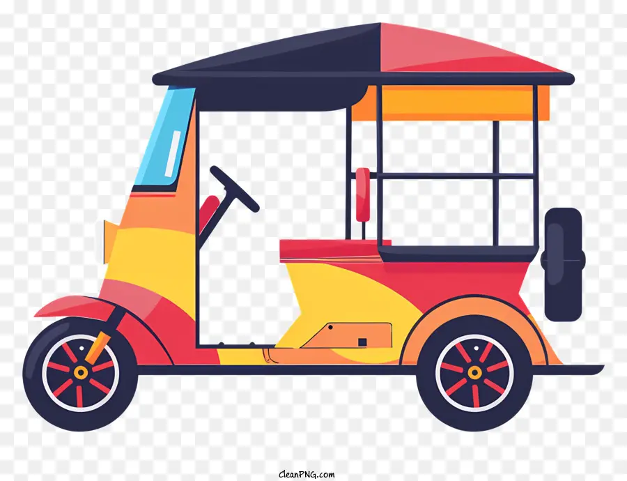 Auto Rickshaw，Tuktuk PNG